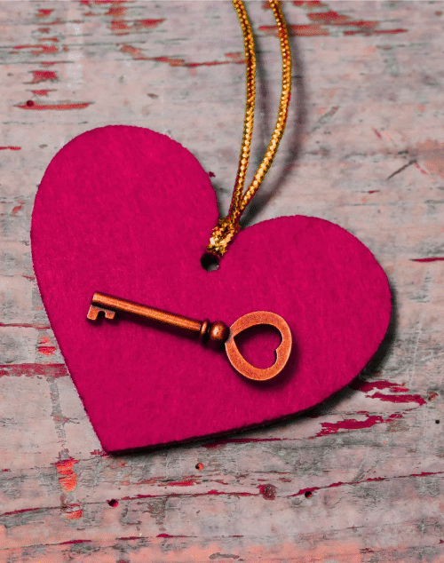 imagen corazon y llave