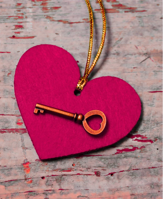 imagen corazon y llave
